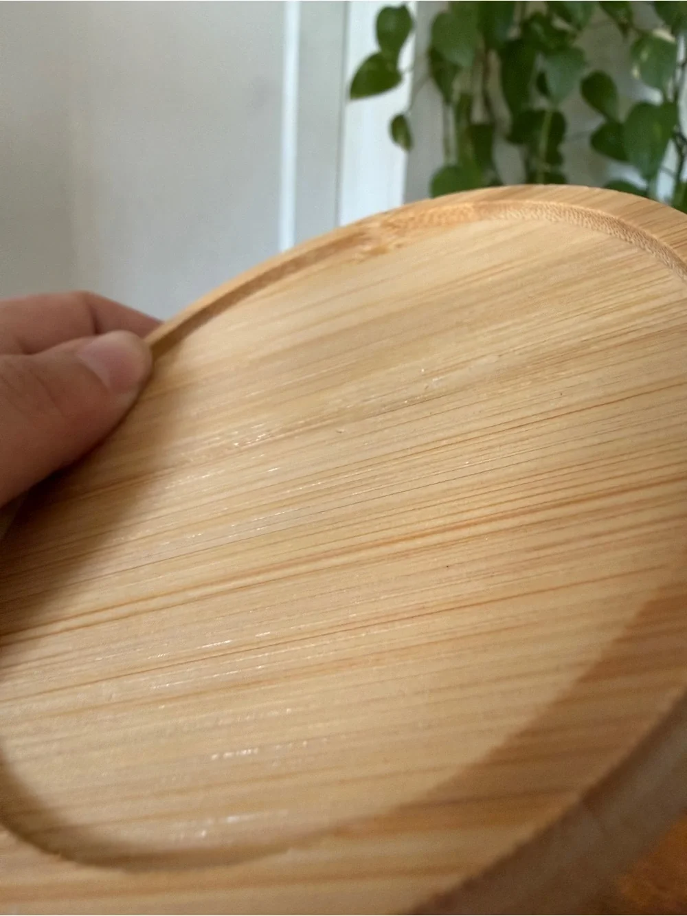 Natural Bamboo Soap Dish - Light Wood